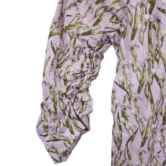 Happy Nature X Iris Print Boho Dress - Picture 9 of 13